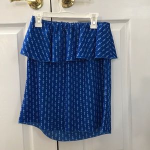Ocean drive anchor tube top